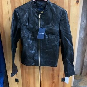 BRAND NEW 🔥 COLE HAAN JACKET 100% GENUINE LAMB SKIN LINING 🥰